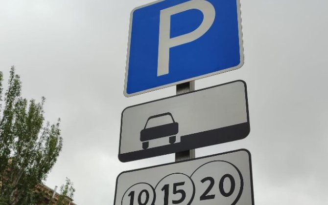 Paytaxtda yeni parklanma yerləri təşkil edildi