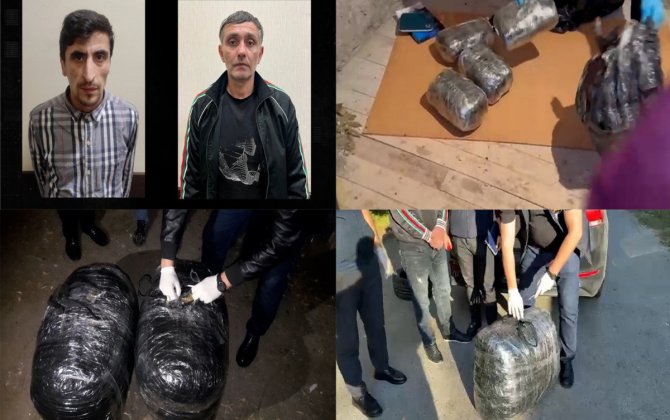 Bakıda 66 kq narkotik dövriyyədən çıxarılıb - VİDEO