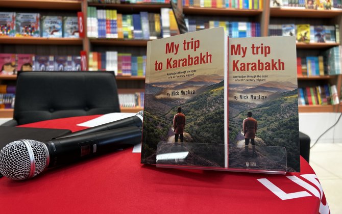 “Mənim Qarabağa səfərim” kitabının təqdimat mərasimi keçirilib -