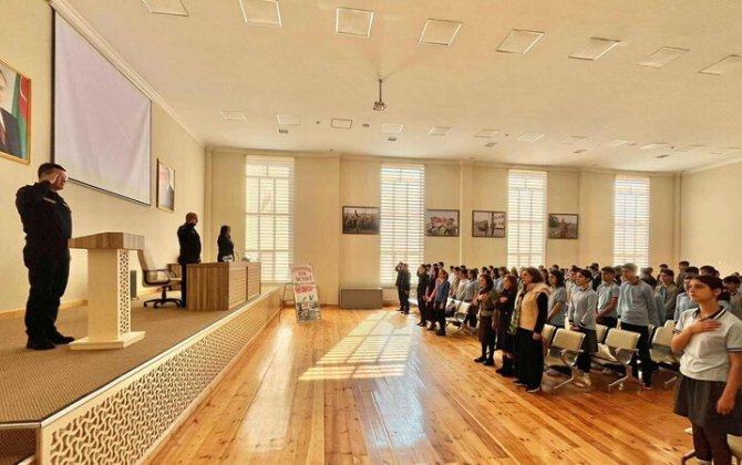 Qubada “Narkomaniyaya və erkən nikaha yox deyək!” adlı tədbir keçirildi - FOTO