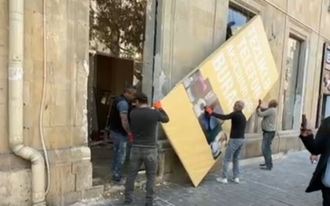 Bakıda memarlıq abidəsinə zərər vurmaq cəhdinin qarşısı alındı - FOTO