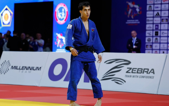 Azərbaycan cüdoçusu Avropa çempionu olub