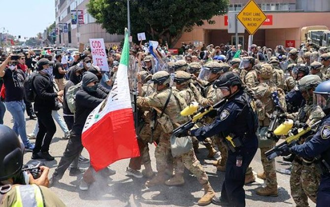 Tramp ABŞ-ın Daxili Təhlükəsizlik Qüvvələrini gücləndirir: 20 min hərbçi hazırlanır