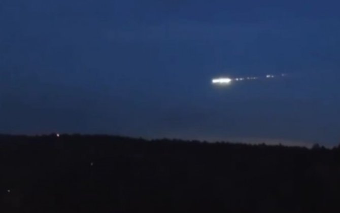 Moskva səmasında meteorit partlayıb