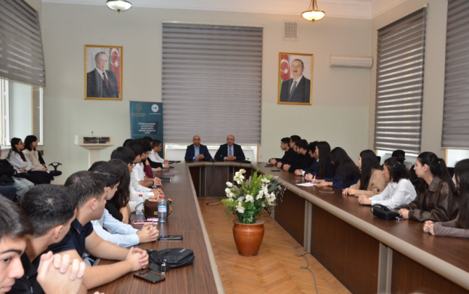 “Dövlət suverenliyi və milli birliyin qorunmasının ideoloji əsaslar” adlı tədbir baş tutub