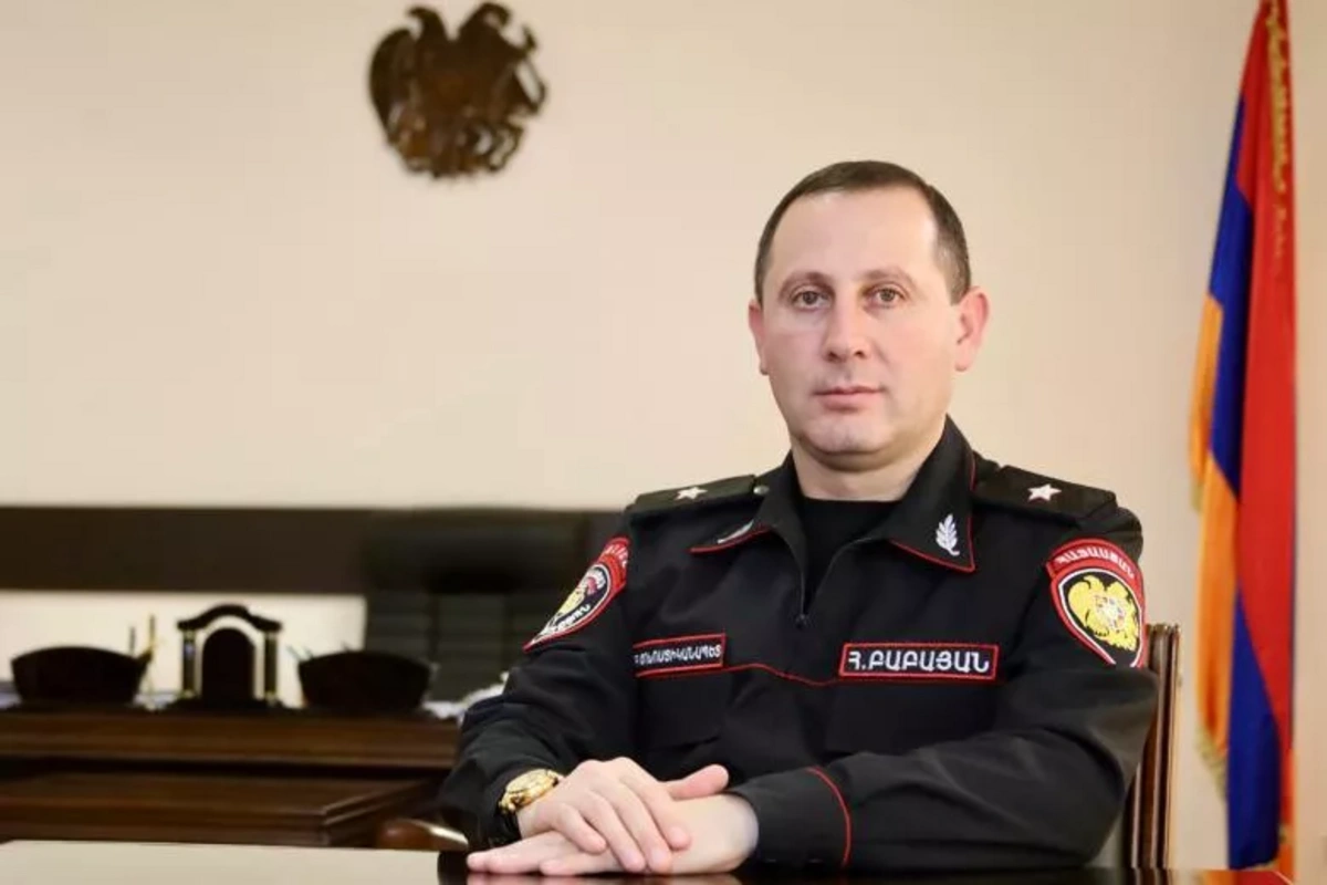 Ermənistanın polis qvardiyasına yeni rəhbər təyin olundu