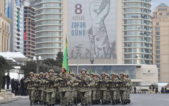 В Баку началась подготовка к параду Победы