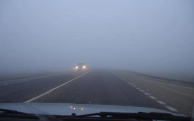 Sabah bəzi magistral yollarda görmə məhdudlaşacaq