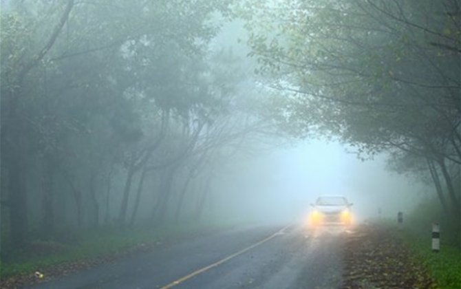 На ряде дорог Азербайджана снизится дальность видимости