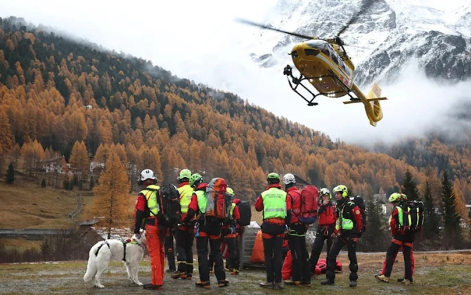 Qar uçqunu baş verdi - Həlak olan alpinistlər var