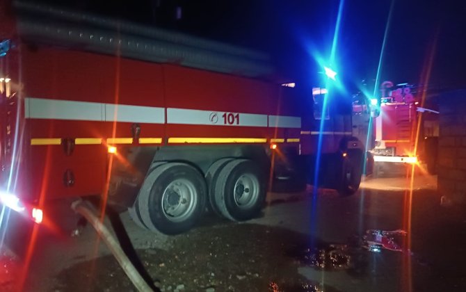 Tovuzda yaşayış evində yanğın olub - YENİLƏNİB