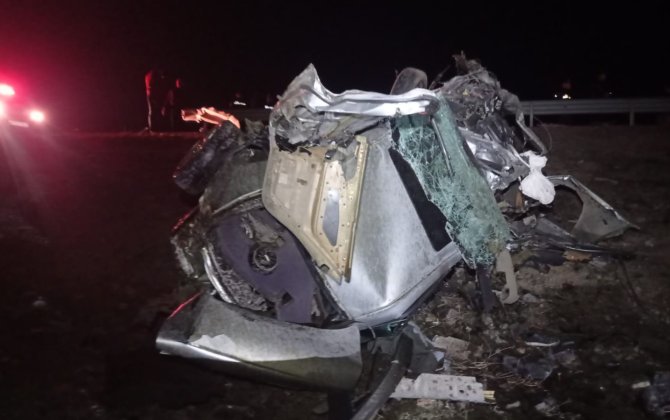 Göygöldə ağır yol qəzası: “Mercedes” aşıb, ölənlər var