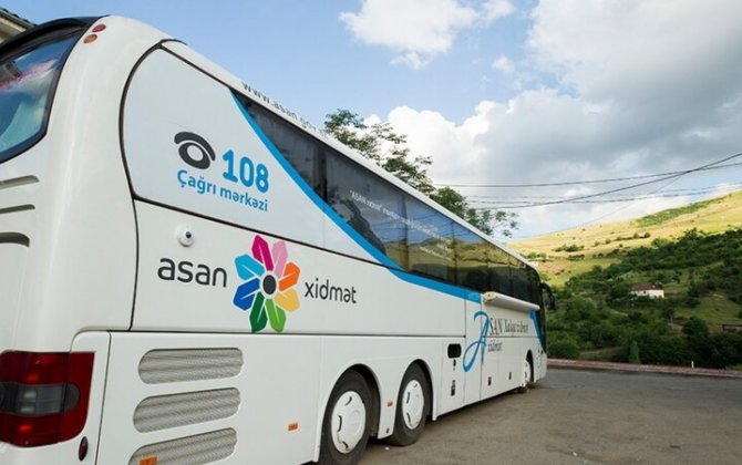 Regionlarda səyyar ASAN xidmət fəaliyyət göstərəcək