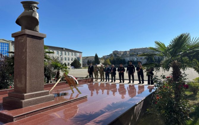 Mülki müdafiə qoşunlarında Zəfər Gününə həsr olunmuş konfrans keçirilib - FOTO