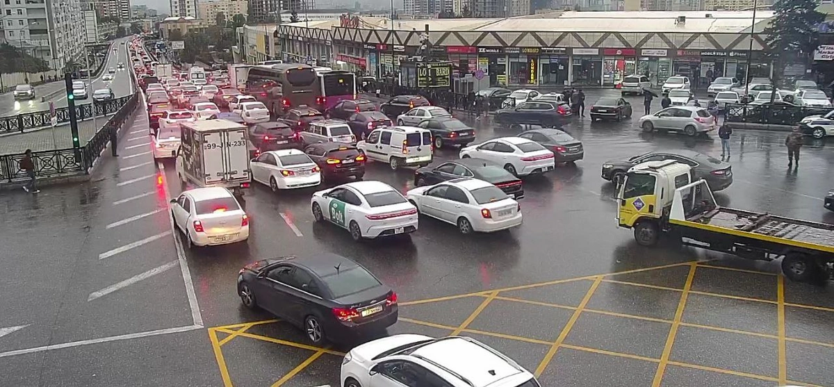 Bu ərazilərdə tıxac var - SİYAHI-FOTO