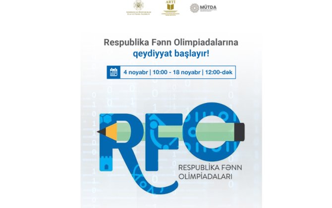 Respublika fənn olimpiadalarına qeydiyyat başlanır