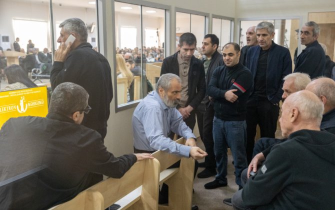 Ermənistan vətəndaşlarının məhkəməsində prokurorların çıxışı başlayıb