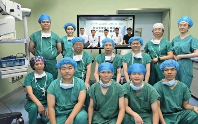 Çin həkimləri ilk dəfə 4200 km məsafədən əməliyyat həyata keçirdilər