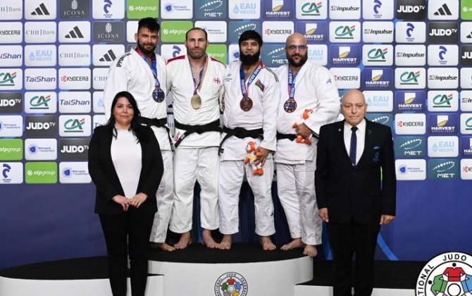 Azərbaycan cüdoçusu Parisdə bürünc medal qazandı - FOTO