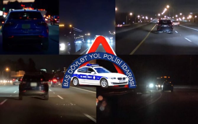 Yol polisi sürücülərə müraciət etdi