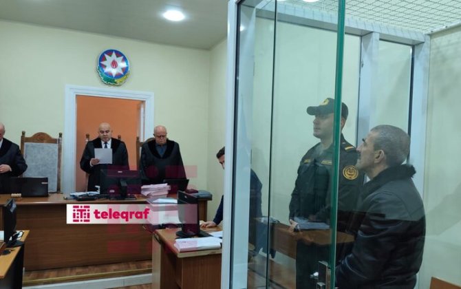 90-cı illərdə banda təşkil edərək ağır cinayətlər törətmiş Xalid Tağıyevə hökm oxundu - FOTO