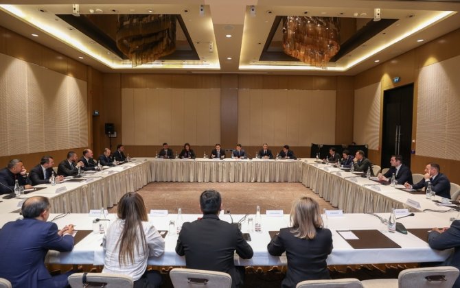 Ədliyyə Nazirliyi və KOBİA biznes assosiasiyalarla görüş keçirib - FOTO