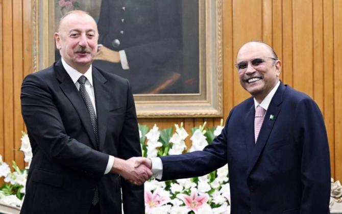 Pakistan Prezidenti Azərbaycan liderini təbrik edib