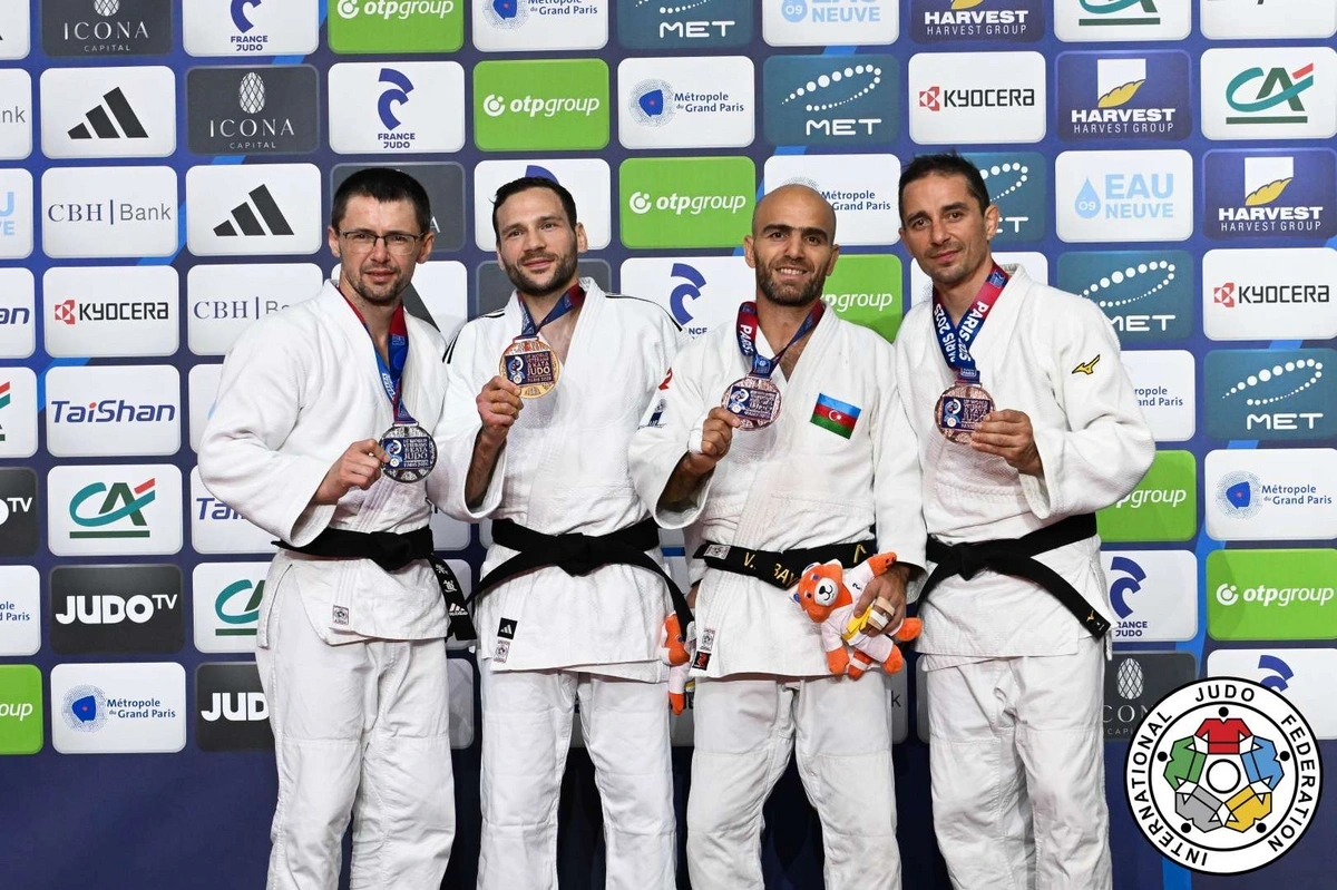 Cüdoçularımız dünya çempionatında daha iki medal qazandılar - FOTO