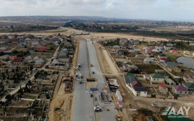 Yeni piyada keçidinin inşası davam etdirilir - VİDEO