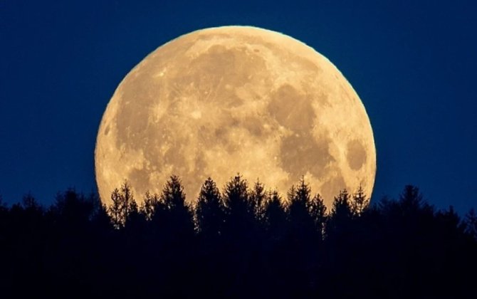Azərbaycanda Super Ay hadisəsi müşahidə olundu