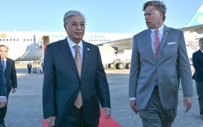 Токаев прибыл в Вашингтон