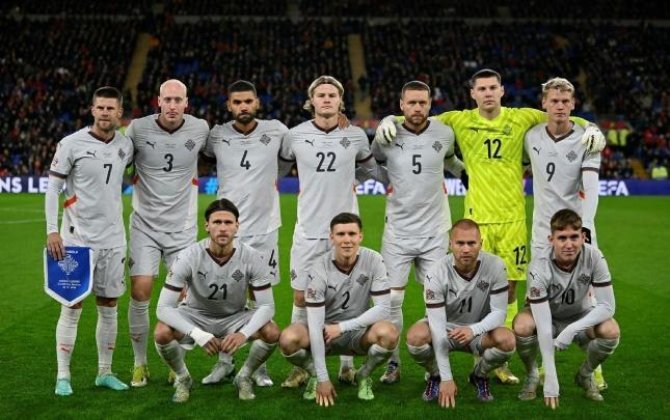 İslandiya millisinin Azərbaycanla oyun üçün heyəti açıqlandı