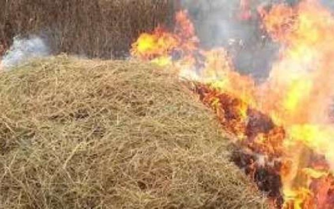 İmişlidə yanğın: İki nəfər tüstüdən zəhərləndi