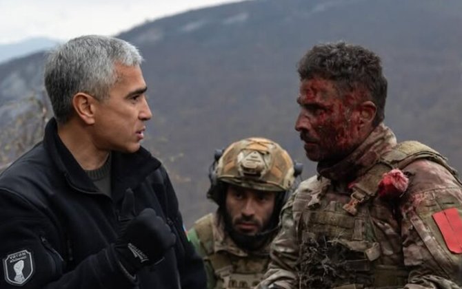 Vətən Müharibəsindən bəhs edən “44” bədii filminin çəkilişləri başa çatdı - FOTOLAR