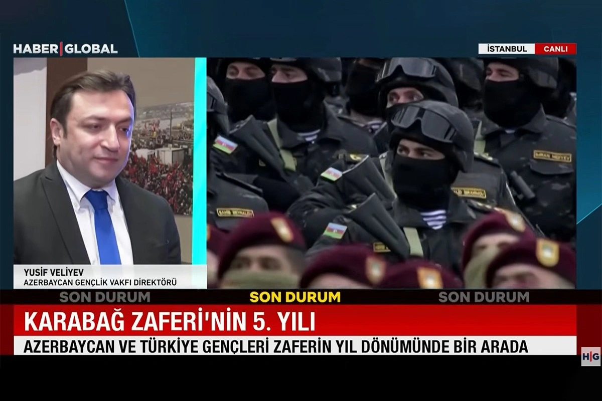 Azərbaycan və Türkiyə gəncləri Qarabağ zəfərini birlikdə qeyd ediblər - VİDEO