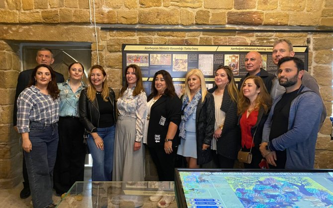 İçərişəhərdə Türk Miniatür Sənəti Muzeyinin açılışı və “Artel” yaradıcılıq birliyinin fəaliyyəti - FOTO
