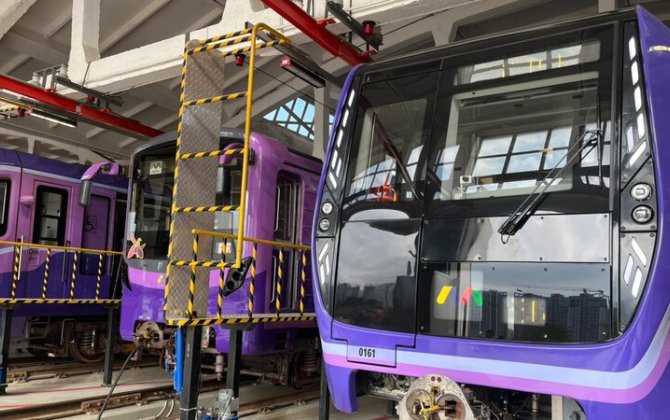 Bakı Metropoliteni daha 15 yeni vaqonu xəttə buraxdı