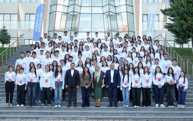 Zəfərimizin 5-ci ildönümünə həsr olunmuş “Zəfər 5 il” könüllülər düşərgəsi həyata keçirilib - FOTO