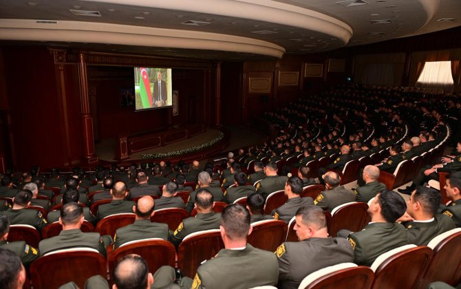 DİN-də Zəfər Gününə həsr olunmuş tədbir keçirildi - VİDEO