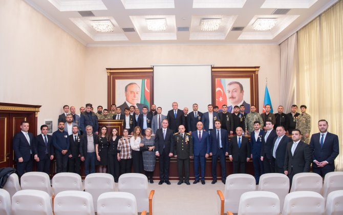 ADSEA-də Zəfər Günü münasibətilə tədbir keçirildi - FOTO