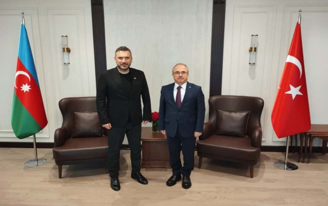 Türkiyə səfiri Ertem Şenerlə görüşüb - FOTO