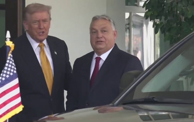Орбан прибыл на встречу с Трампом