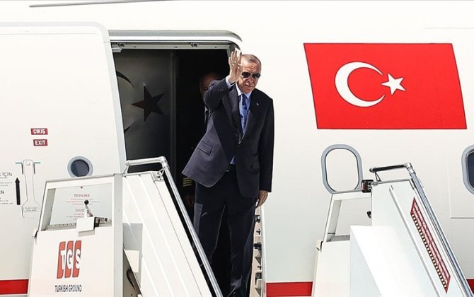 Реджеп Тайип Эрдоган отбыл в Азербайджан