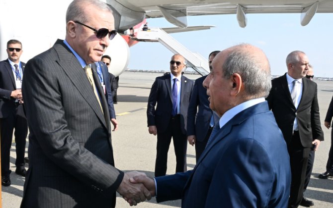 Rəcəb Tayyib Ərdoğan Azərbaycana gəlib - YENİLƏNİB