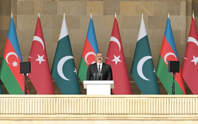 Bakıda Vətən müharibəsində Qələbənin beşinci ildönümünə həsr olunmuş Hərbi parad keçirilir - FOTO - CANLI - YENİLƏNİB