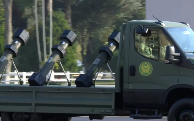 Bakıdakı hərbi paradda 