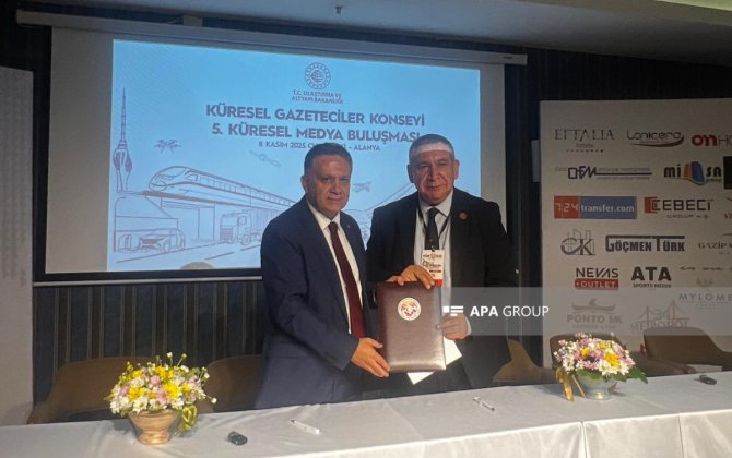 Mətbuat Şurası ilə Türkiyə Qlobal Jurnalistlər Şurası arasında əməkdaşlıq protokolu imzalanıb