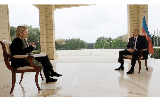 Хроника Победы (09.11.2020): Президент Ильхам Алиев дал интервью телеканалу BBC News-(ФОТО/ВИДЕО)