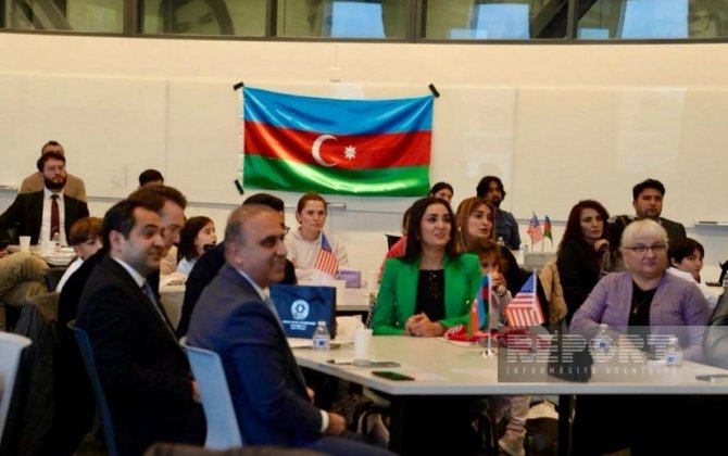 ABŞ-nin İllinoys Universitetində Azərbaycanın Zəfər Günü ilə bağlı tədbir keçirilib - FOTO