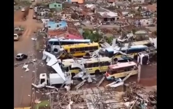 Güclü tornado 750 nəfəri yaraladı